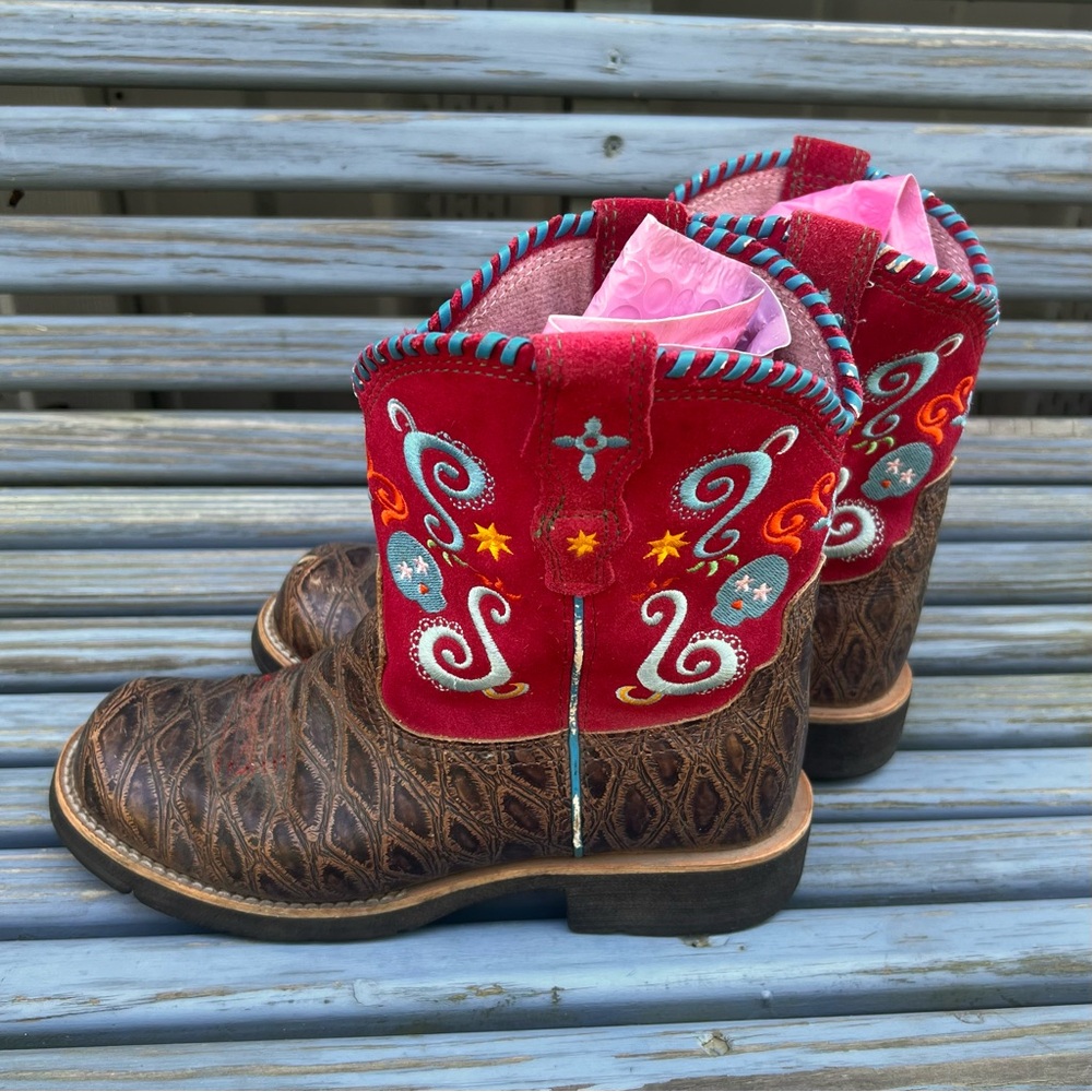 Youth Ariat Vegan Boots - Picture 4 of 8